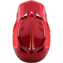 Troy Lee Designs D4 Composite MIPS Full Face Helmet - Shadow Glo Red -Sportfu Bike Gear Shop TLD14049901 7