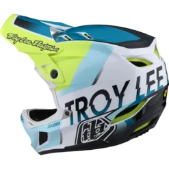 Troy Lee Designs D4 Composite MIPS Full Face Helmet - Grey -Sportfu Bike Gear Shop TLD14055900 3