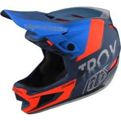 Troy Lee Designs D4 Composite MIPS Full Face Helmet - Grey -Sportfu Bike Gear Shop TLD14055901 3