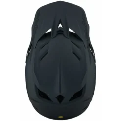 Troy Lee Designs D4 Composite MIPS Full Face Helmet - Grey -Sportfu Bike Gear Shop TLD140StealthGrey 2