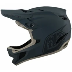 Troy Lee Designs D4 Composite MIPS Full Face Helmet - Grey -Sportfu Bike Gear Shop TLD140StealthGrey 7