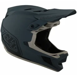 Troy Lee Designs D4 Composite MIPS Full Face Helmet - Grey -Sportfu Bike Gear Shop TLD140StealthGrey 8