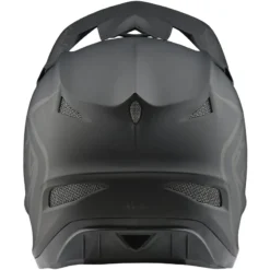 Troy Lee Designs D3 Fiberlite MIPS Full Face Helmet - Mono Black