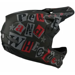 Troy Lee Designs D3 Fiberlite Full Face Helmet - Anarchy - Olive -Sportfu Bike Gear Shop TLD198AnarchyOlive 4