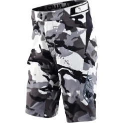 Troy Lee Designs Flowline Youth Shell Only Shorts - Spray Camo Army