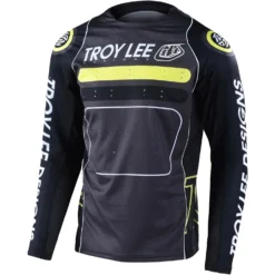 Troy Lee Designs Sprint Men's Long Sleeve Jersey - Black -Sportfu Bike Gear Shop TLD32332601 1