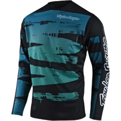 Troy Lee Designs Sprint Youth Long Sleeve Jersey - Black -Sportfu Bike Gear Shop TLD324BrushedMarineTeal 1
