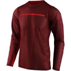 Troy Lee Designs Troy Lee Skyline Air Long Sleeve Jersey Channel - Brick