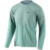 Troy Lee Designs Troy Lee Drift Long Sleeve Men's Jersey - Glass Green