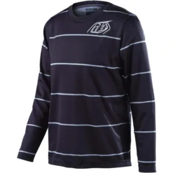 Troy Lee Designs Flowline Youth Long Sleeve Jersey - Revert Black -Sportfu Bike Gear Shop TLD36551300