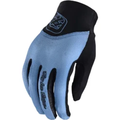 Troy Lee Designs Ace Womens Long Finger Gloves - Snake Black -Sportfu Bike Gear Shop TLD436SmokeyBlue