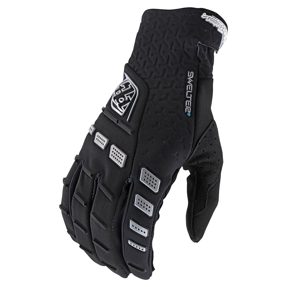 Troy Lee Designs Swelter Long Finger Gloves - Charcoal 2 Troy Lee Designs Swelter Long Finger Gloves - Charcoal - Image 2