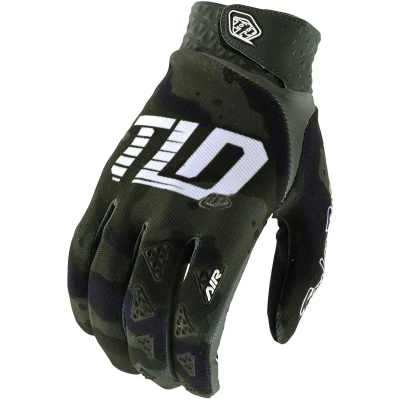 Troy Lee Designs Air Glove - Camo Green/Black 2 Troy Lee Designs Air Glove - Camo Green/Black - Image 2