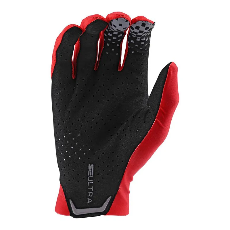 Troy Lee Designs SE Ultra Long Finger Gloves - Red 3 Troy Lee Designs SE Ultra Long Finger Gloves - Red - Image 3