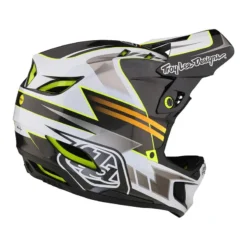 Troy Lee Designs D4 Carbon MIPS Full Face Helmet - Saber Grey -Sportfu Bike Gear Shop TLD B23D1 D4CF SABER GRY 04