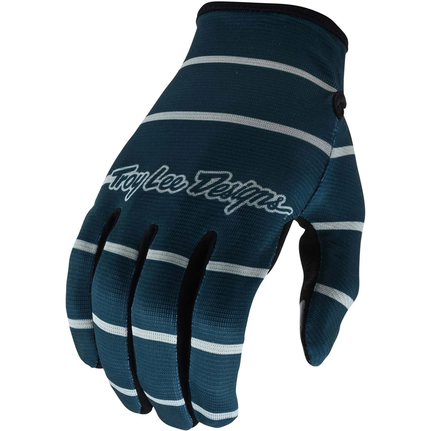 Troy Lee Designs Troy Lee Flowline Men's MTB Long Finger Gloves - Stripe Black 2 Troy Lee Designs Troy Lee Flowline Men's MTB Long Finger Gloves - Stripe Black - Image 2