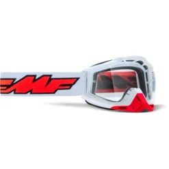 FMF PowerBomb Goggles - Rocket Blue Frame/Clear Lens -Sportfu Bike Gear Shop UF5020010100 1