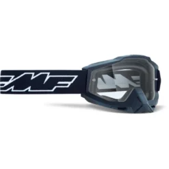 FMF PowerBomb Goggles - Rocket Black Frame/Clear Lens