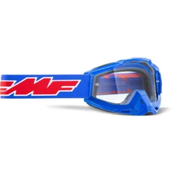 FMF PowerBomb Goggles - Rocket Orange Frame/Clear Lens -Sportfu Bike Gear Shop UF5020010102 1