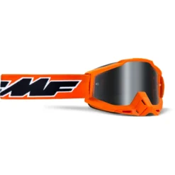 FMF PowerBomb Goggles - Rocket Blue Frame/Mirror Blue Lens