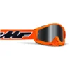 FMF PowerBomb OG Youth Goggles - Rocket Orange/Mirror Silver Lens