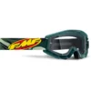 FMF PowerCore Assault Goggles - Camo Green Frame/Clear Lens