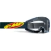 FMF PowerCore Core Youth Goggles - Black Frame/Clear Lens