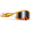 FMF PowerCore Assault Youth Goggles - Grey Frame/Mirror Silver Lens