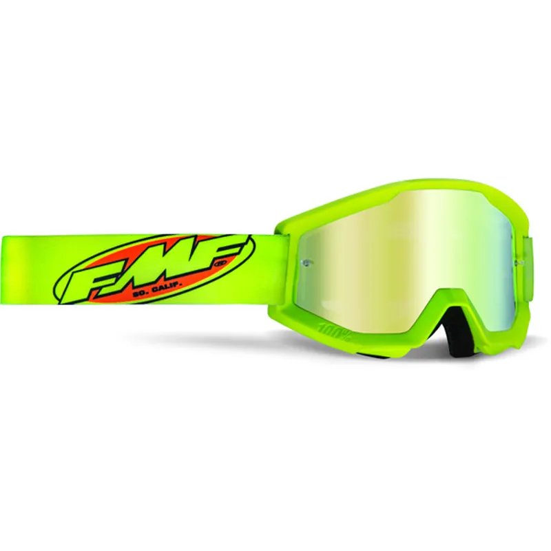 FMF PowerCore Core Youth Goggles - Yellow Frame/Mirror Gold Lens 1 FMF PowerCore Core Youth Goggles - Yellow Frame/Mirror Gold Lens
