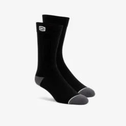 100 Percent Solid Casual Socks - Grey -Sportfu Bike Gear Shop VAR HP 24021 000 17BLK 2