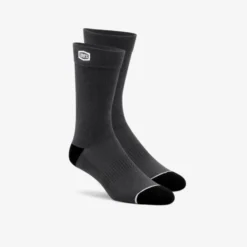 100 Percent Solid Casual Socks - Black -Sportfu Bike Gear Shop VAR HP 24021 000 17GRY 3