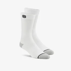 100 Percent Solid Casual Socks - White -Sportfu Bike Gear Shop VAR HP 24021 000 17WHT