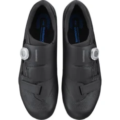 Shimano RC502 Men's SPD-SL Road Shoes - Black -Sportfu Bike Gear Shop VARBRC502BLK 2