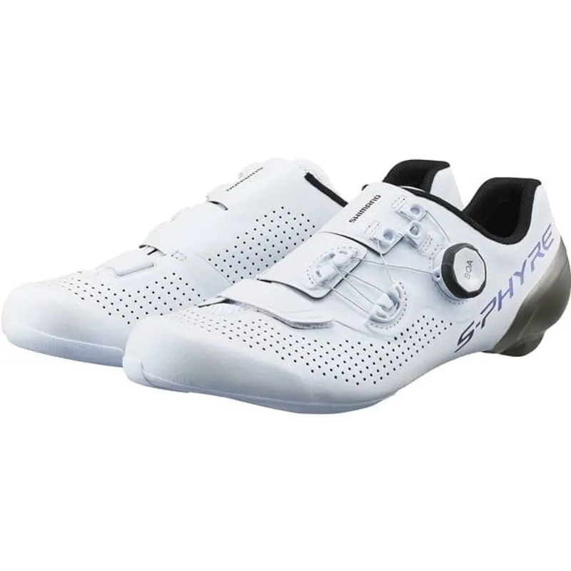 Shimano RC902T S-Phyre Men's SPD-SL Track Shoes - White 3 Shimano RC902T S-Phyre Men's SPD-SL Track Shoes - White - Image 3