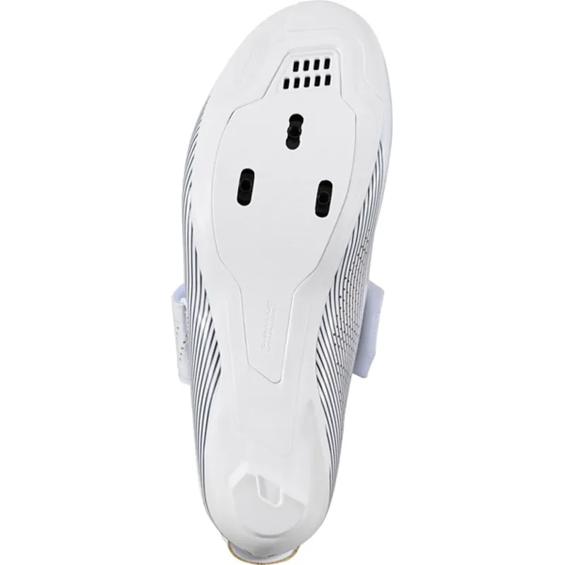 Shimano TR501W SPD-SL Women's Triathlon Shoes - White 2 Shimano TR501W SPD-SL Women's Triathlon Shoes - White - Image 2