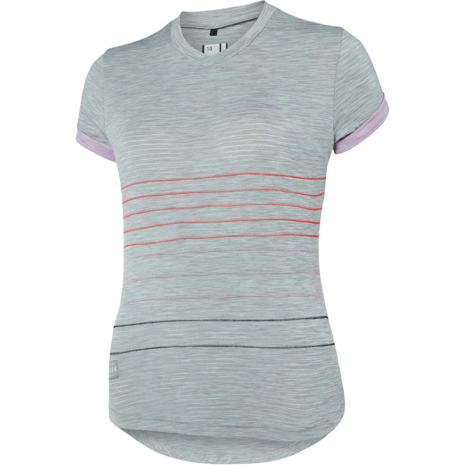 Madison Leia Womens Short Sleeve Jersey - Violet/Grey 5 Madison Leia Womens Short Sleeve Jersey - Violet/Grey - Image 5