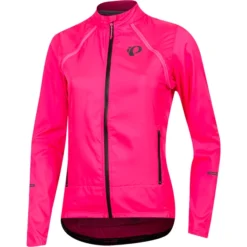 Pearl Izumi Elite Escape Convertible Womens Jacket - Orange Pop/Coral -Sportfu Bike Gear Shop VARK115PNK 1