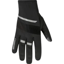 Madison Element Softshell Youth Long Finger Gloves - Black