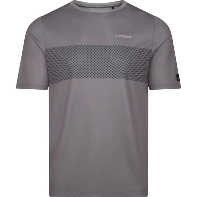 Madison Roam Short Sleeve Performance Tee - Castle Grey 1 Madison Roam Short Sleeve Performance Tee - Castle Grey