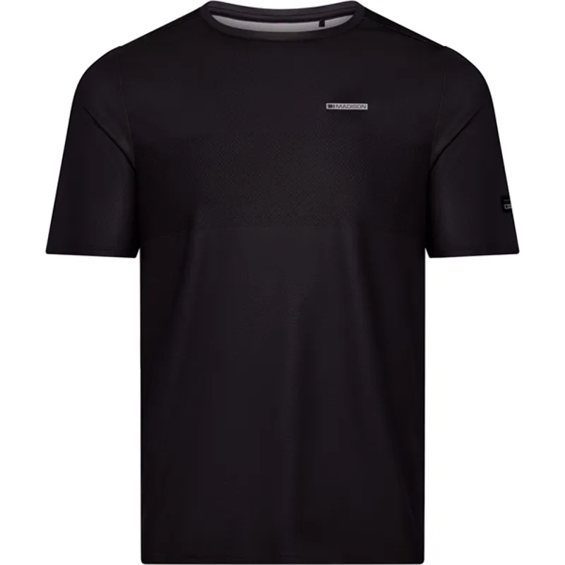 Madison Roam Short Sleeve Performance Tee - Castle Grey 2 Madison Roam Short Sleeve Performance Tee - Castle Grey - Image 2