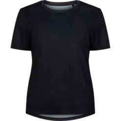 Madison Roam Short Sleeve Performance Womens Tee - Phantom Black