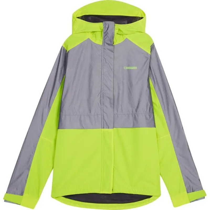 Madison Stellar FiftyFifty Reflective Women's Jacket - Yellow/Silver 2 Madison Stellar FiftyFifty Reflective Women's Jacket - Yellow/Silver - Image 2