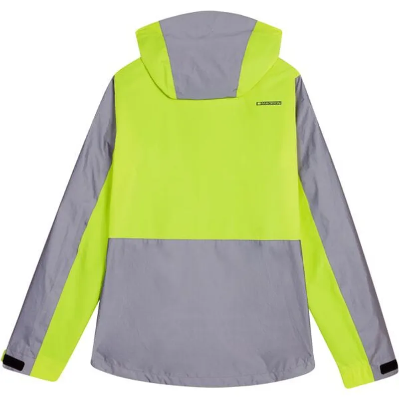 Madison Stellar FiftyFifty Reflective Women's Jacket - Yellow/Silver 3 Madison Stellar FiftyFifty Reflective Women's Jacket - Yellow/Silver - Image 3