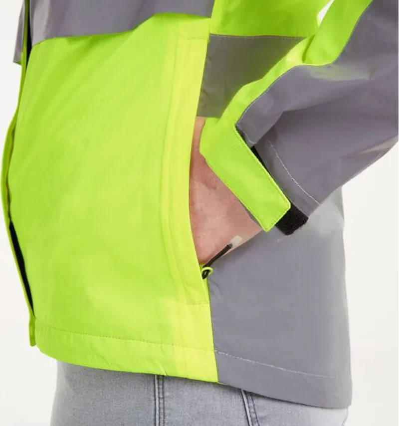 Madison Stellar FiftyFifty Reflective Women's Jacket - Yellow/Silver 1 Madison Stellar FiftyFifty Reflective Women's Jacket - Yellow/Silver
