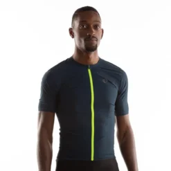 Pearl Izumi Pro Air Short Sleeve Jersey - Navy/Screaming Yellow -Sportfu Bike Gear Shop VARN171NVYSCRMingYEL 3