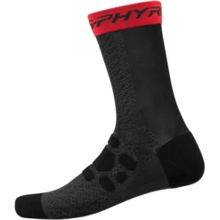 Shimano S-Phyre Tall Socks - Black -Sportfu Bike Gear Shop VARSCAS400RED 1