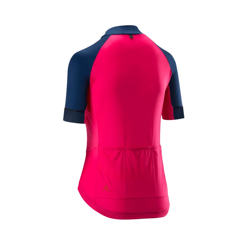 Altura Firestorm Womens Short Sleeve Jersey - Hi-Viz Pink/Blue 2 Altura Firestorm Womens Short Sleeve Jersey - Hi-Viz Pink/Blue - Image 2