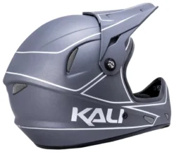 Kali Alpine Rage Full Face Helmet - Matt Grey/Silver