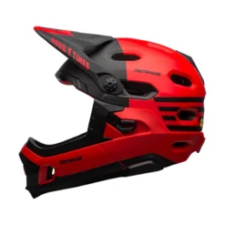 Bell Super DH MIPS Full Face MTB Helmet - Fasthouse Matte Red/Black -Sportfu Bike Gear Shop behsudh 42314 01