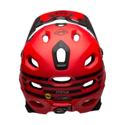Bell Super DH MIPS Full Face MTB Helmet - Fasthouse Matte Red/Black -Sportfu Bike Gear Shop behsudh 42314 03